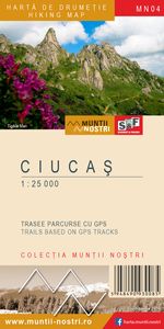 Wandelkaart MN04 Muntii Nostri Ciucas | Schubert - Franzke