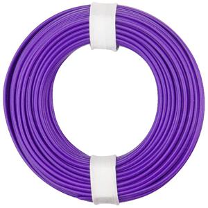 Donau Elektronik 150-016 Draad 1 x 0.50 mm² Violet 10 m