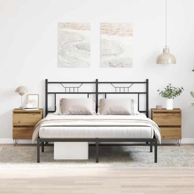 Nachtkastje 2 pcs artisanaal eikenkleurig 40 x 35 x 50 cm