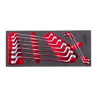 Milwaukee ringsleutelset | foam inlay | dubbel | 9-delig - 4932499086