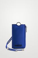 Telefoontasje met logo - BLUE - U