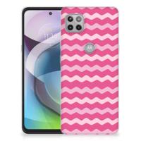 Motorola Moto G 5G | TPU bumper | Waves Pink