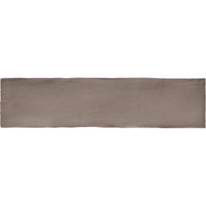 Wandtegel Colonial Vision Mat 7.5x30 cm Mat Licht Bruin Jabo