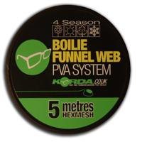 Korda PVA Boilie Funnel Web Hexmesh 5 m refill