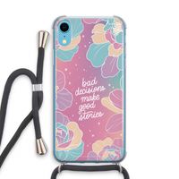 Good stories: iPhone XR Transparant Hoesje met koord