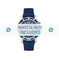 Horlogeband Nautica A15103G / NAPSDG004 Silicoon Blauw 22mm