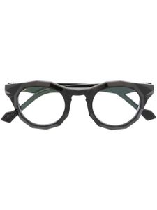 Yohji Yamamoto lunettes de vue à monture géométrique - Noir