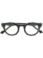 Yohji Yamamoto lunettes de vue à monture géométrique - Noir