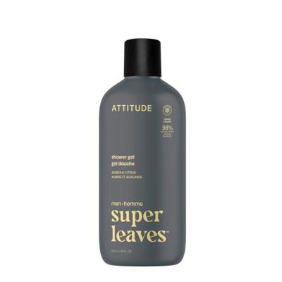 Attitude men shower gel amber & citrus