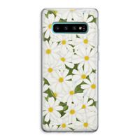 Summer Daisies: Samsung Galaxy S10 Plus Transparant Hoesje