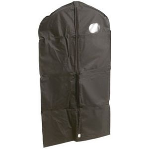 10x Zwarte kledinghoes 65 x 100 cm met venster