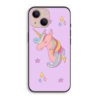 Roze eenhoorn: iPhone 13 Biologisch afbreekbaar hoesje