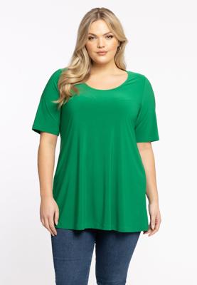 Yoek Tuniek flare | Groen | Maat 38/40