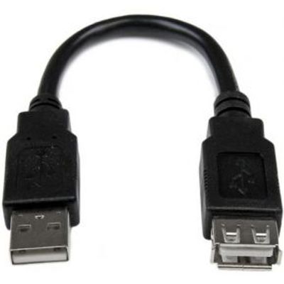 StarTech.com 15cm USB 2.0 Verlengkabel A naar A M/F