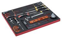 Bahco Foaminlay Fit&Go 3/3 met rolbandmaat en schroevendraaiers - 20-delig - FF1A49
