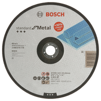 Bosch Accessoires Doorslijpschijf Metaal 230X2.5mm - 2608619776