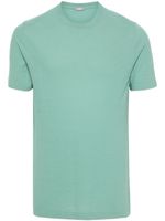 Zanone t-shirt uni à manches courte - Bleu