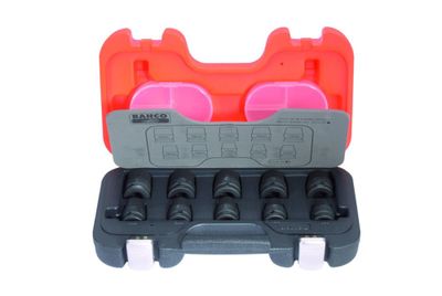 Bahco 1/2" slagdop sleutelset | D/S10