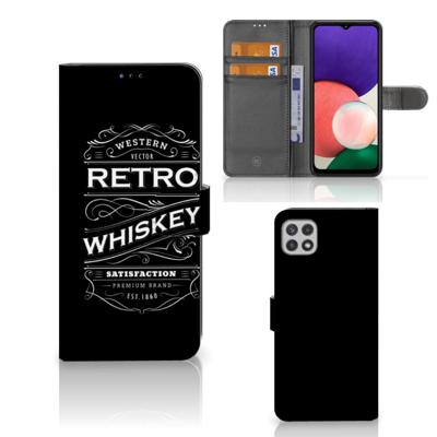 Samsung Galaxy A22 5G | Book Cover | Whiskey