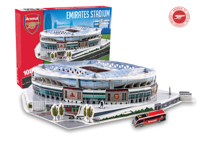 Arsenal Emirates Stadion - 3D Puzzel