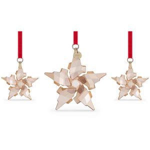 Swarovski 5597133 Kerstset Festive Annual Edition goudkleurig 3-delig 2021