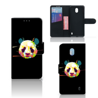 Nokia 1 Plus Leuk Hoesje Panda Color - thumbnail