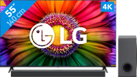 LG 55UR80006LJ (2023) + Soundbar - thumbnail