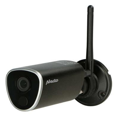 Alecto DVC216IP - Wifi camera voor buiten - Zwart Alecto DVC216IP - Wifi camera voor buiten - Zwart