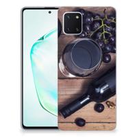 Samsung Galaxy Note 10 Lite | Siliconen Case | Wijn