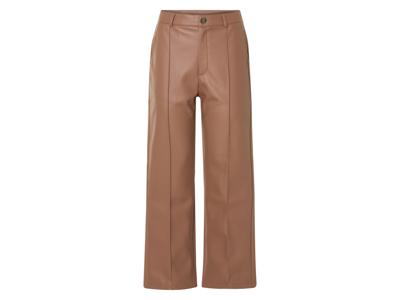 esmara Dames broek - Wide leg (Bruin, 38)