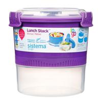 Sistema TO GO - Lunch Stack - 965 ml Paars - thumbnail