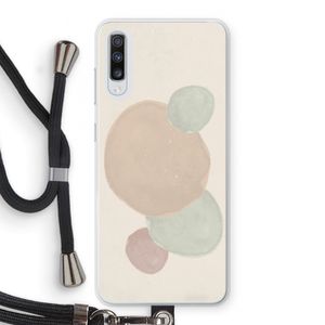 Geo #9: Samsung Galaxy A70 Transparant Hoesje met koord