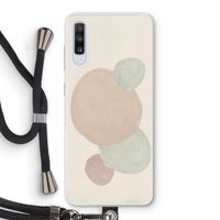 Geo #9: Samsung Galaxy A70 Transparant Hoesje met koord