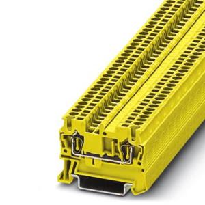 ST 1,5 YE  (50 Stück) - Feed-through terminal block 4,2mm 17,5A ST 1,5 YE