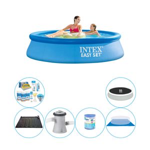 Zwembad Combinatie Deal - Intex Easy Set Rond 244x61 cm