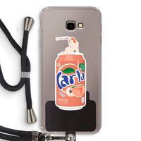 S(peach)less: Samsung Galaxy J4 Plus Transparant Hoesje met koord