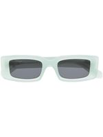 Off-White Eyewear lunettes de soleil Arthur à monture rectangulaire - Bleu - thumbnail