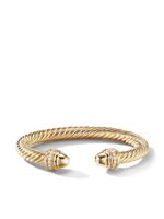 David Yurman bracelet Cable Classics en or 18ct serti de diamants - thumbnail