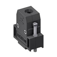 Deltron Connectors Deltron CTL09SUN4 D-sub behuizing Aantal polen: 9 Plastic 180 ° Zwart 1 stuk(s)