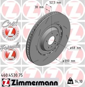 Remschijf FORMULA Z REMSCHIJF 460453075
