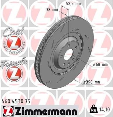 Remschijf FORMULA Z REMSCHIJF 460453075