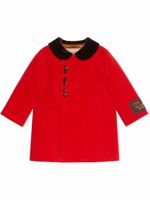 Gucci Kids manteau en velours côtelé - Rouge - thumbnail