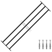 Raam Rooster Zwart 174 x 45 cm Gepoedercoat staal