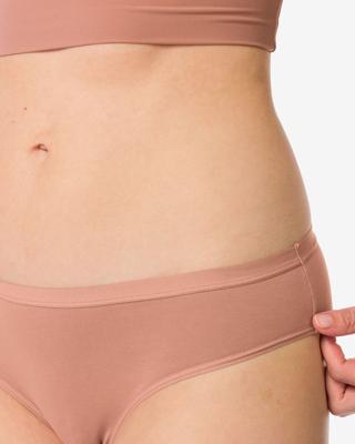 HEMA Damesslip perfect comfort katoen lichtbruin (lichtbruin)