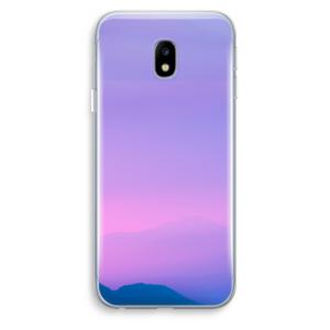 Sunset pastel: Samsung Galaxy J3 (2017) Transparant Hoesje