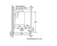 Siemens iQ300 LI67SA531 afzuigkap Semi-inbouw (uittrekbaar) Zilver 399 m³/uur A - thumbnail