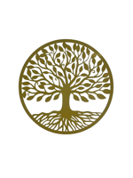 Raamsticker Levensboom Goud - Home & Living - Spiritueelboek.nl