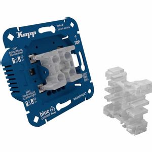 Kopp Blue Control Hybrid-SmartSwitch LED dimmer 3-draads LED 7-100W draadloos dimmen van verlichting