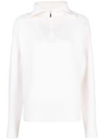 Coperni wool-blend half-zip jumper - Blanc