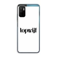 Topwijf Wit: Xiaomi Poco M3 Pro 5G Transparant Hoesje